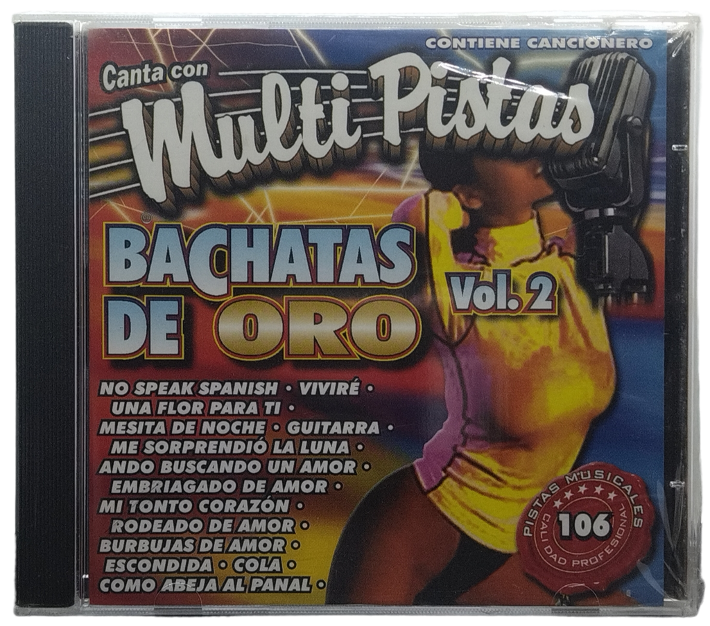 Multi Pistas - Canta Como Bachatas De Oro Vol. 2