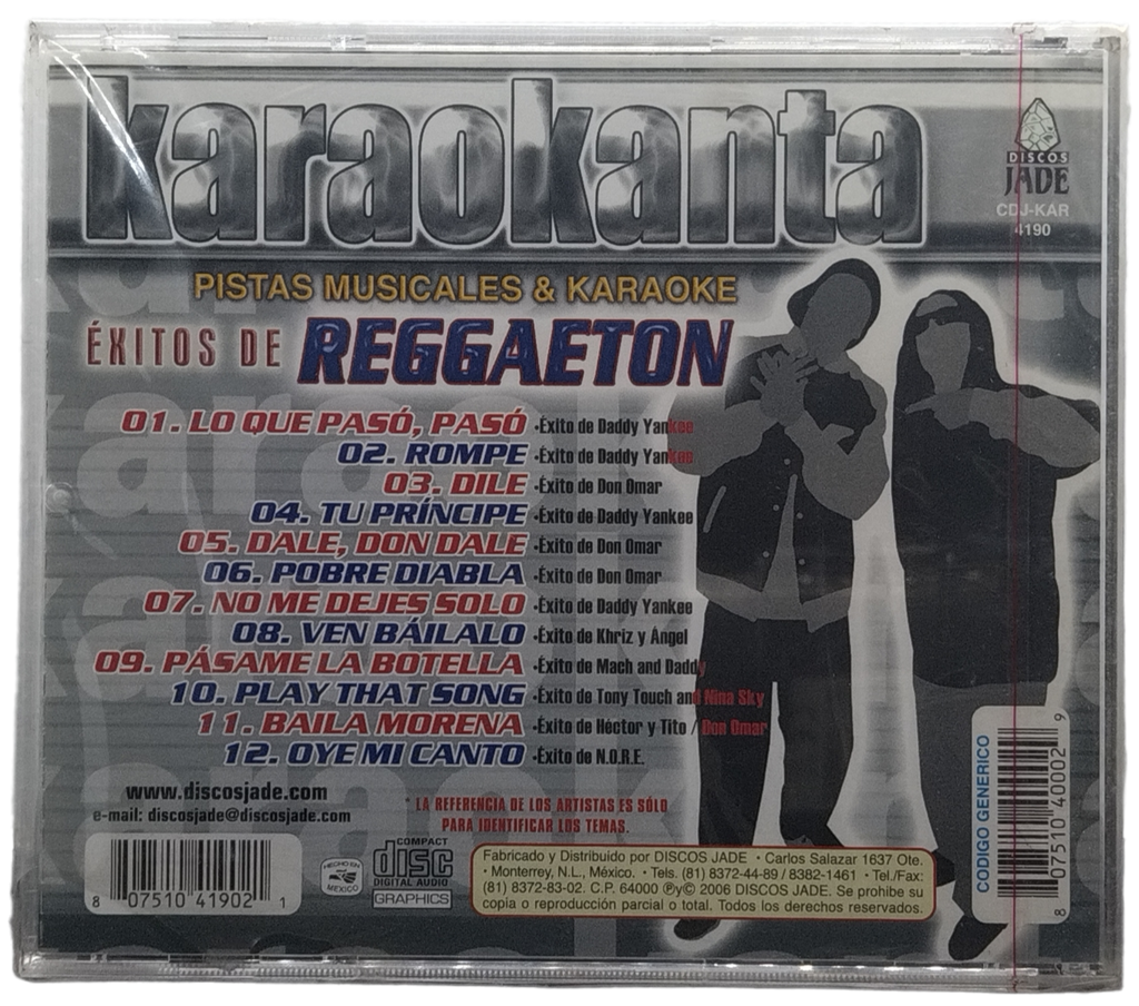 Karokanta - Canta Como Exitos Del Reggaeton
