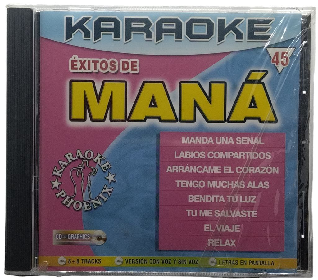 Karaoke Cd + 6 - Canta Como Exitos De Mana