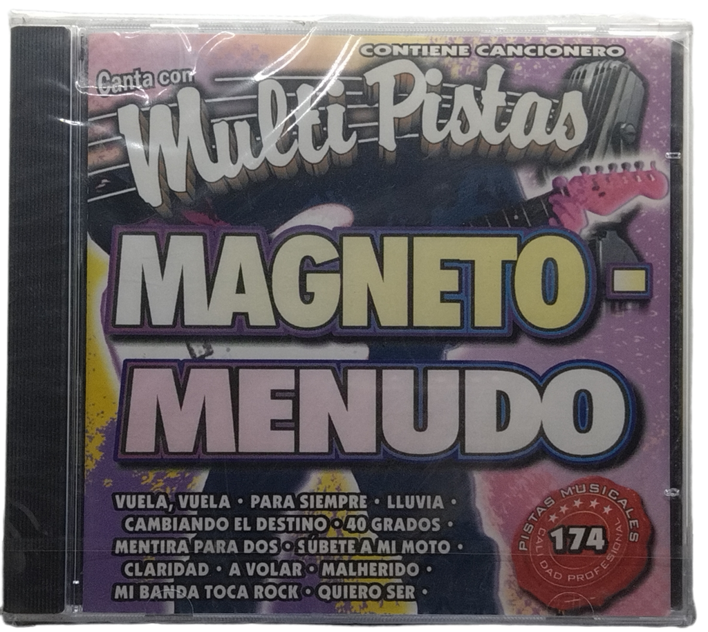Multi Pistas - Canta Como Magneto - Menudo