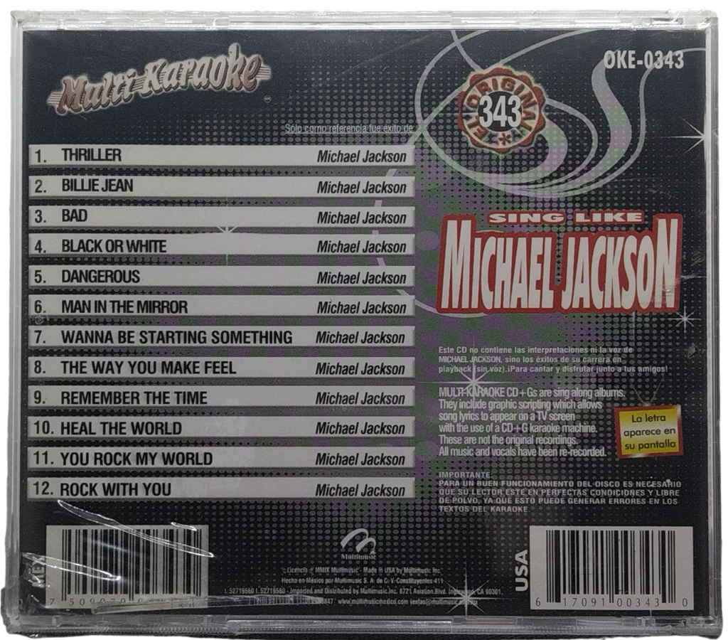 Multi Karaoke - Canta Como Michael Jackson