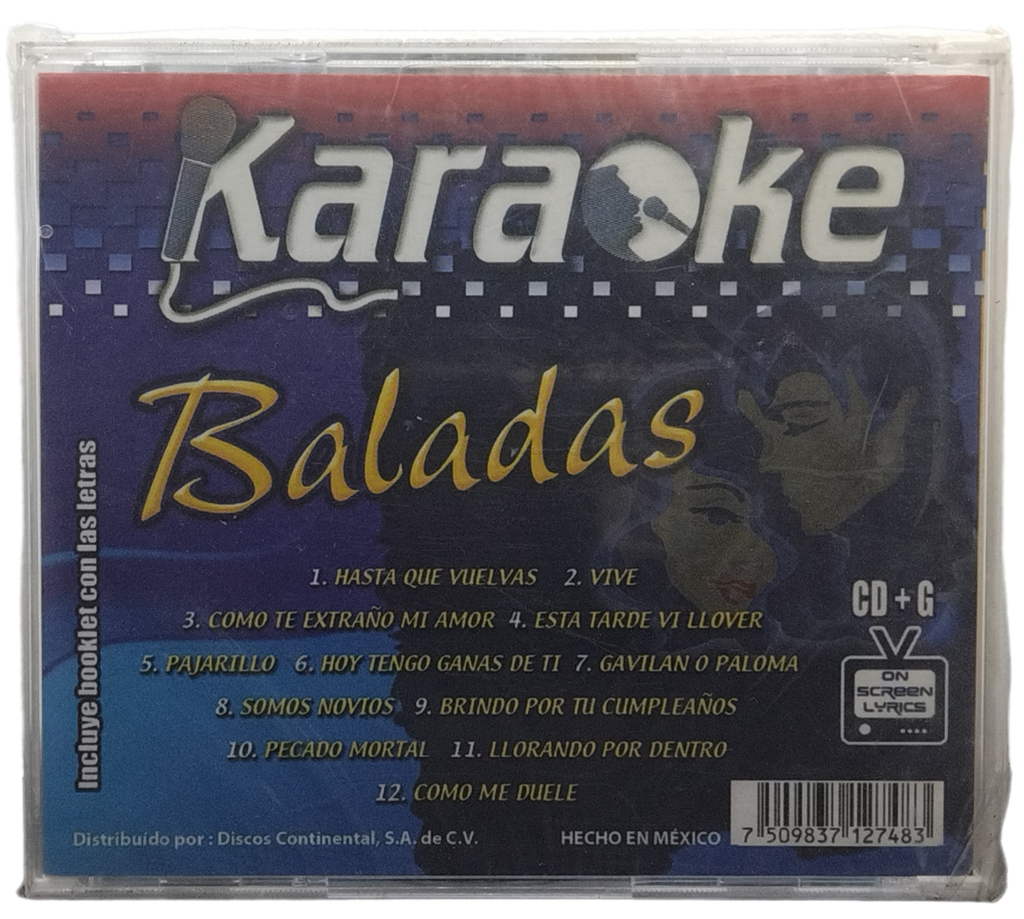 Karaoke Cd + 6 - Canta Como Baladas Ii