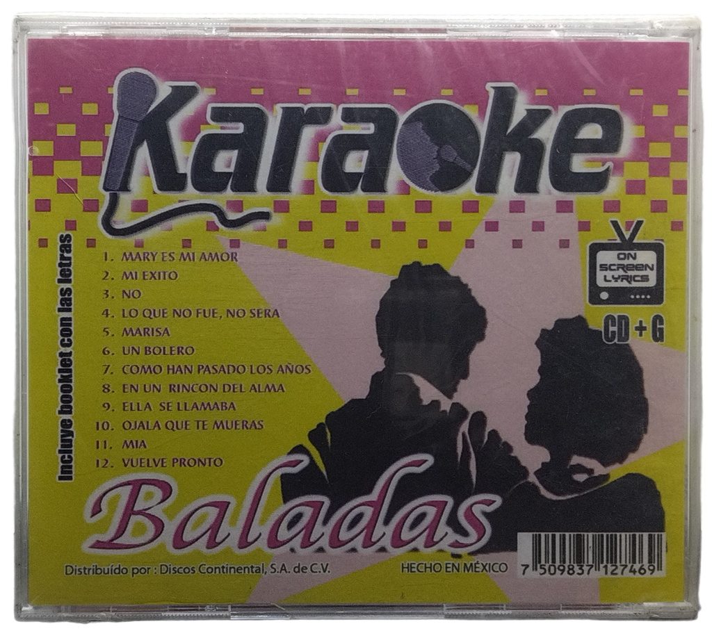 Karaoke Cd + 6 - Canta Como Baladas