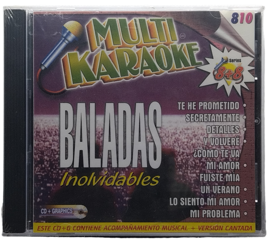 Multi Karaoke 8 + 8 - Canta Como Baladas Inolvidables