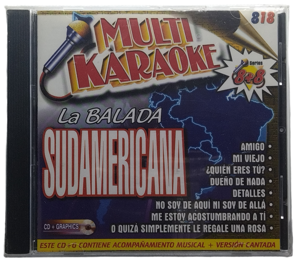 Multi Karaoke 8 + 8 - Canta Como La Balada Sudamericana
