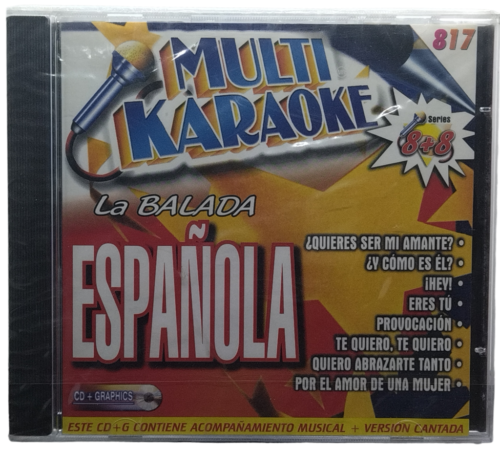Multi Karaoke 8 + 8 - Canta Como La Balada Española
