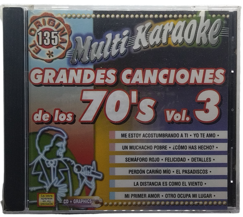 Multi Karaoke - Canta Como Grandes Canciones 70's Vol. 3