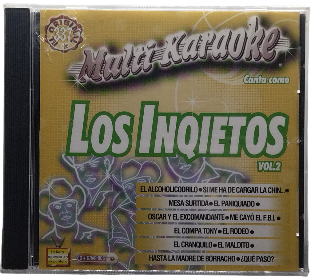 Multi Karaoke - Canta Como Los Inquietos Vol. 2