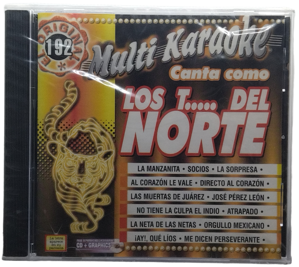Multi Karaoke - Canta Como Los Tigres Del Norte Vol. 1