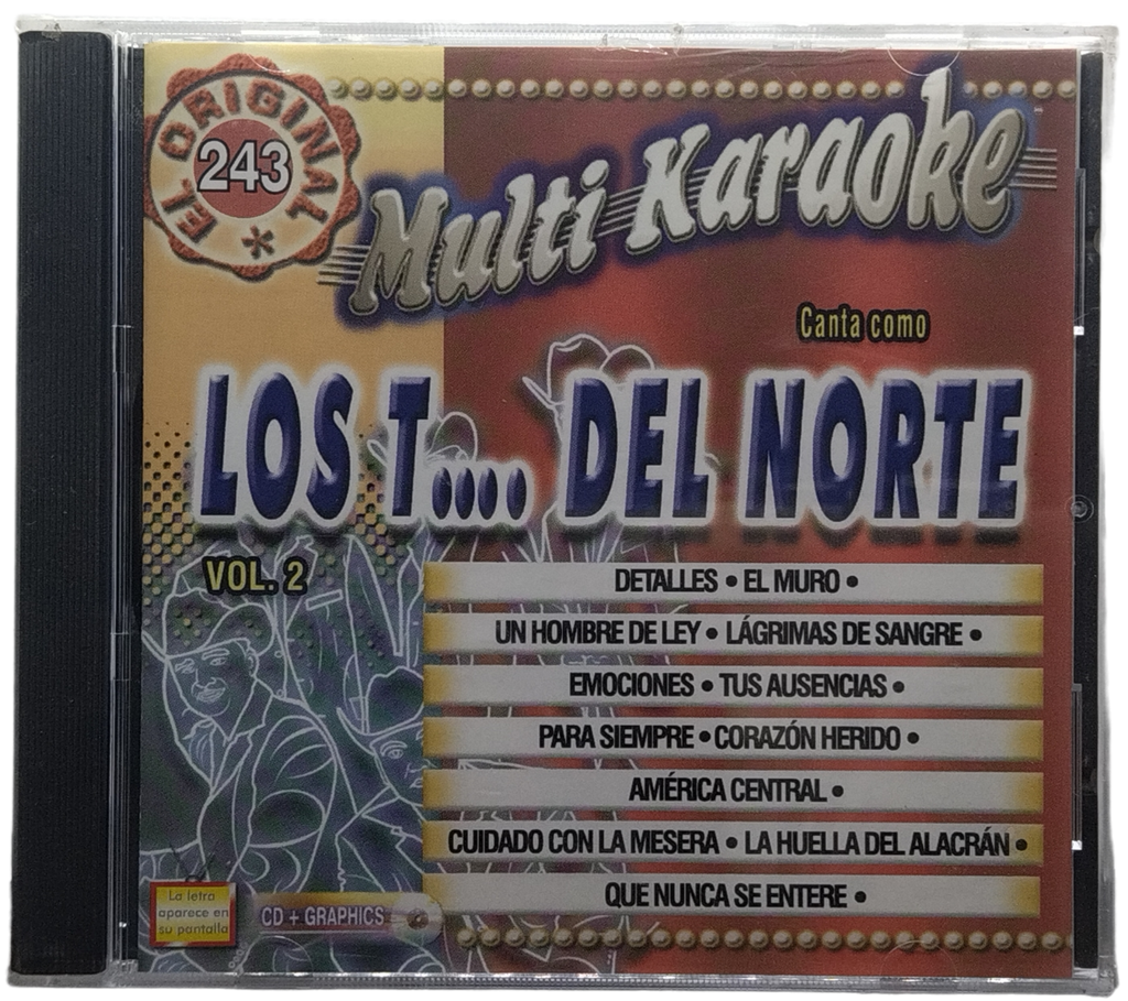 Multi Karaoke - Canta Como Los Tigres Del Norte Vol. 2