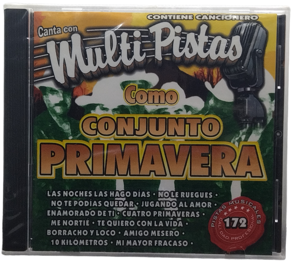 Multi Pistas - Canta Como Conjunto Primavera