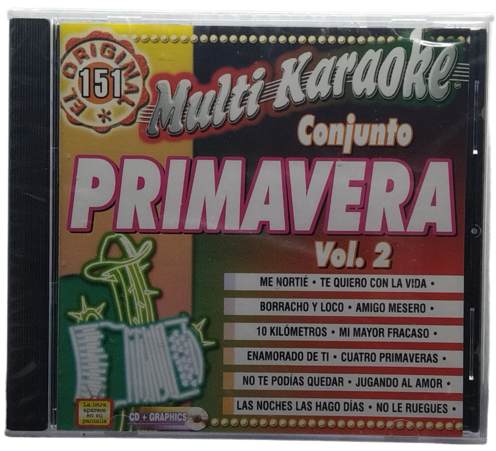 Multi Karaoke - Canta Como Conjunto Primavera Vol. 2