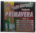 Multi Karaoke - Canta Como Conjunto Primavera Vol. 2
