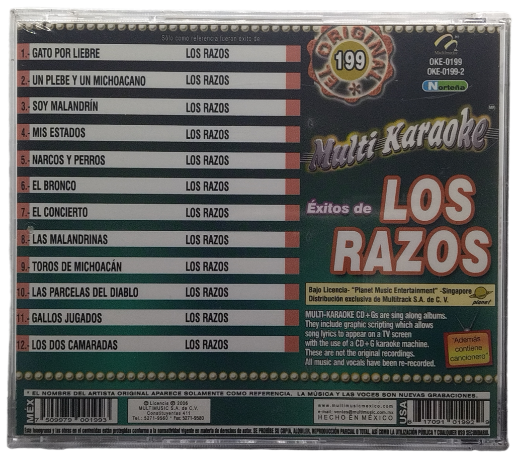 Multi Karaoke - Canta Como Los Razos