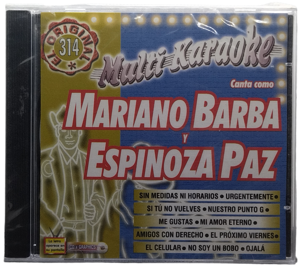 Multi Karaoke - Canta Como Mariano Barba Y Espinoza Paz
