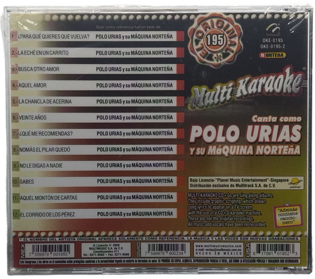 Multi Karaoke - Canta Como Polo Urias