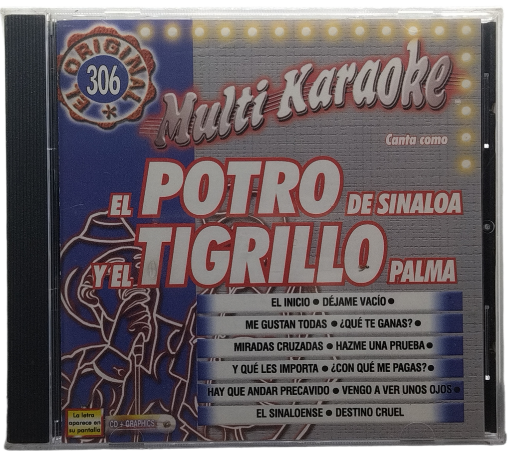 Multi Karaoke - Canta Como El Potro De Sinaloa Y El Tigrillo Palma