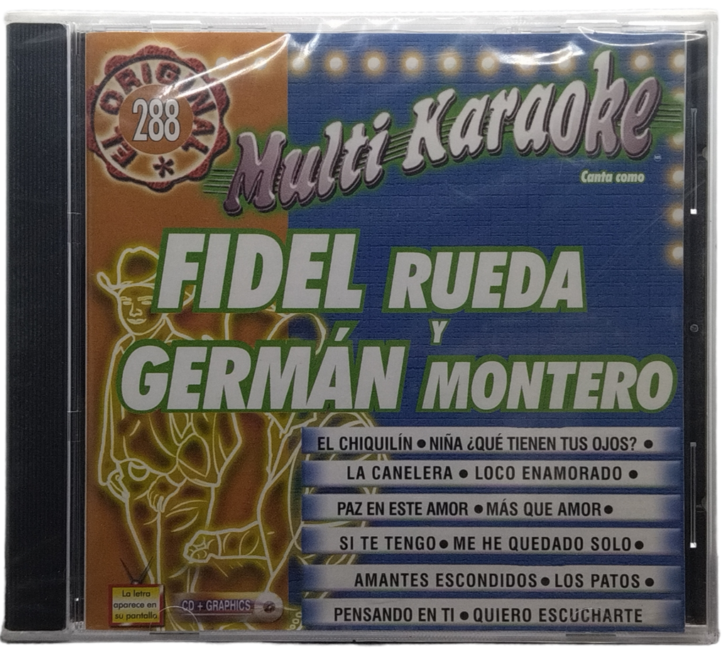 Multi Karaoke - Canta Como Fidel Rueda Y German Montero