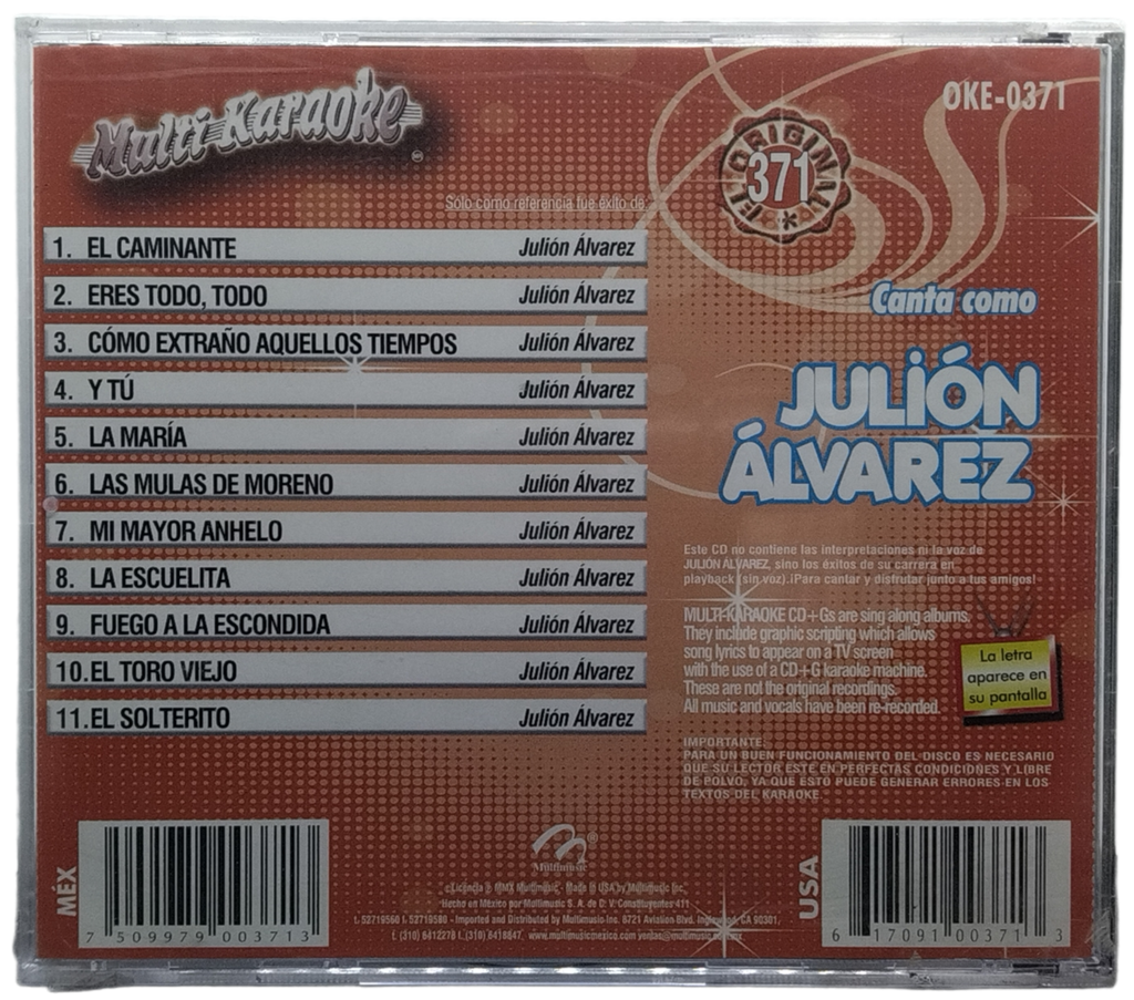 Multi Karaoke - Canta Como Julion Alvarez