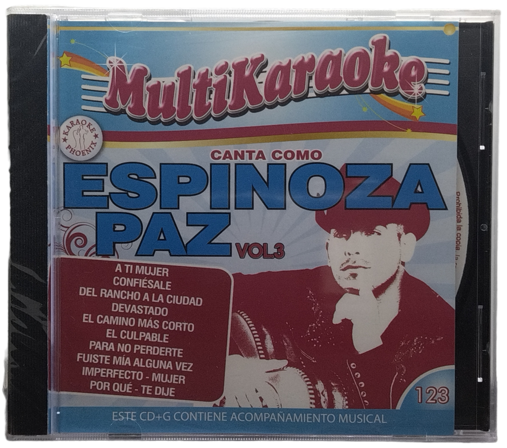 Multi Karaoke - Canta Como Espinoza Paz Vol. 3