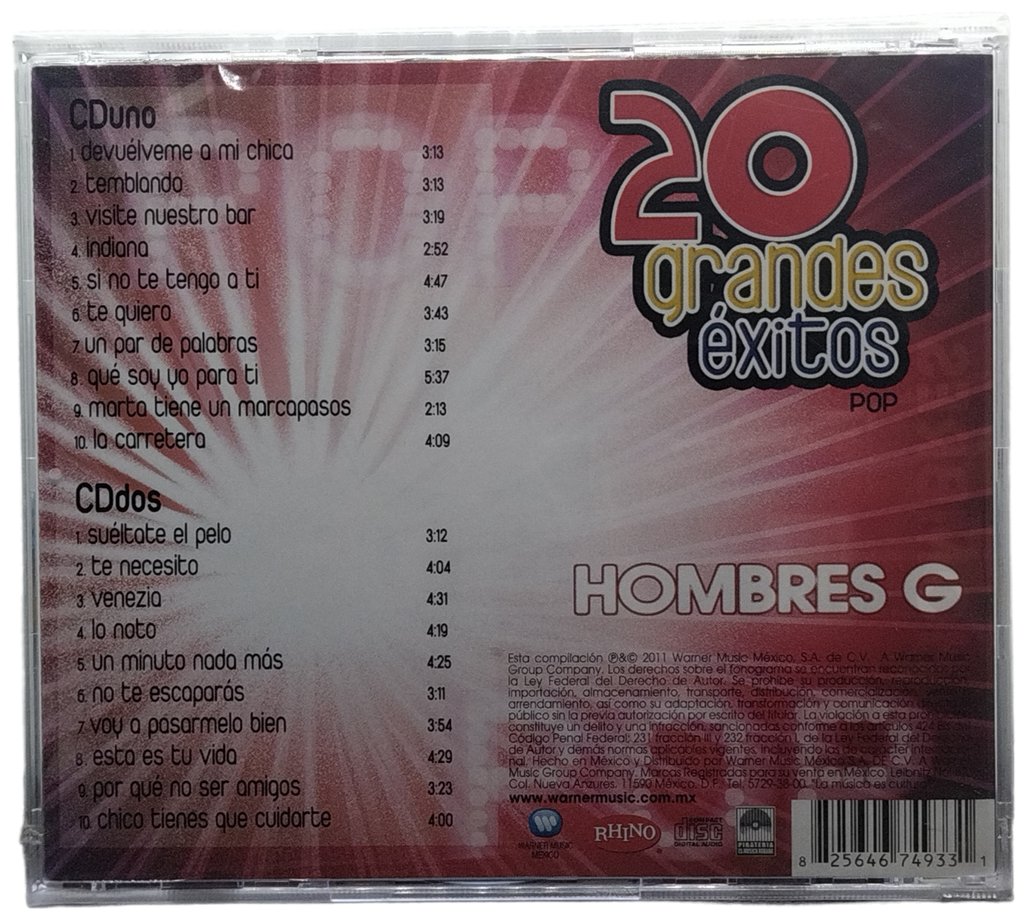 Hombres G - 20 Grandes Exitos