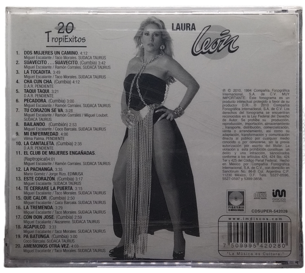 Laura Leon - 20 Tropi Exitos