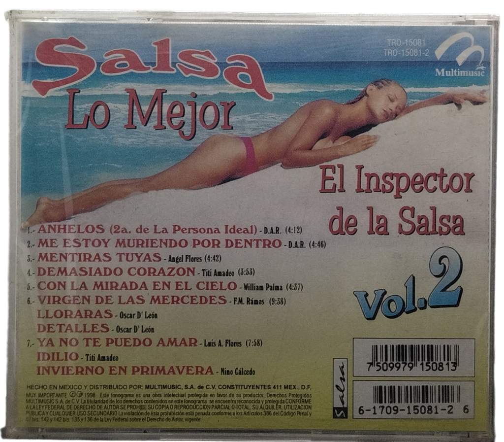 Varios - El Inspector De La Salsa Lo Mejor Vol. 2