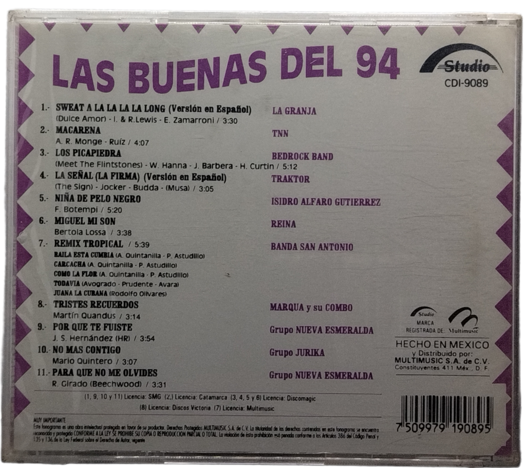 Varios - Las Buenas Del 94's