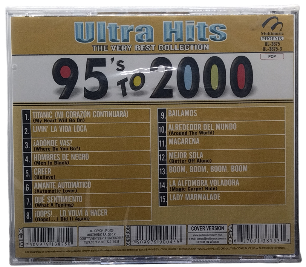 Ultra Hits 95's To 2000 - The Very Best Collection