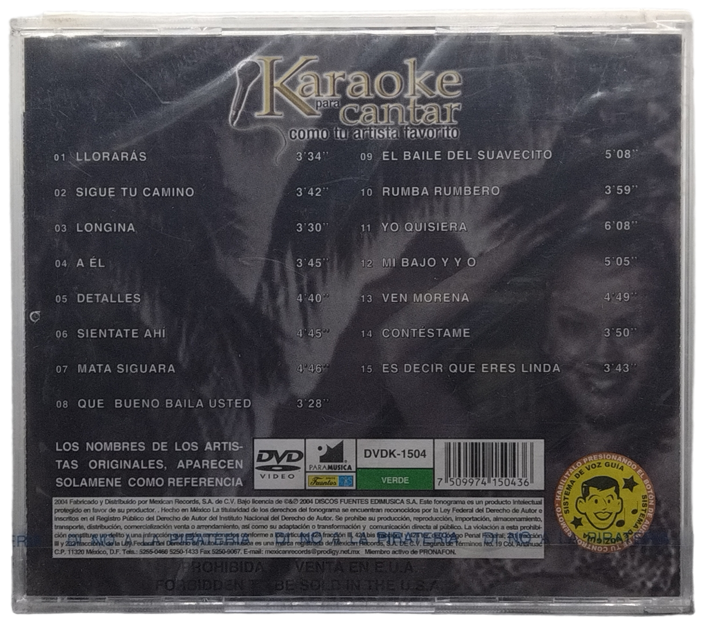 Karaoke Para Cantar - Canta Como El Leon De La Salsa