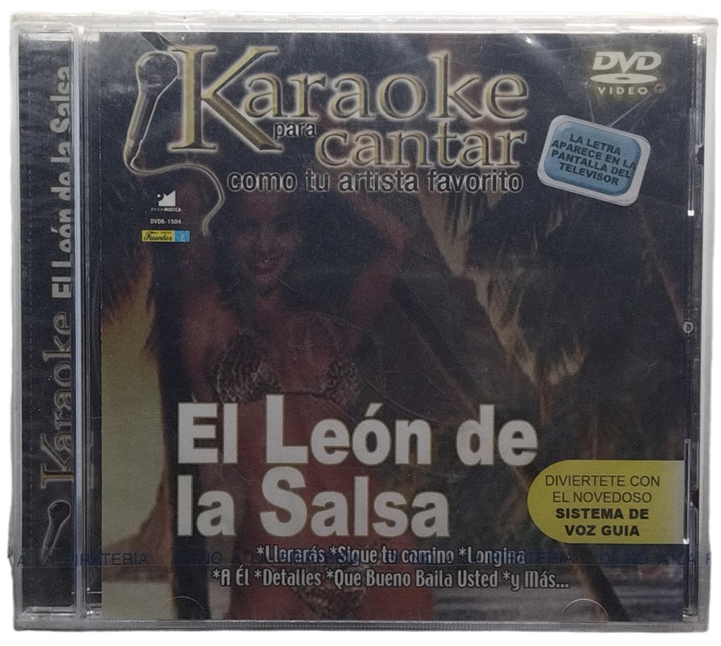 Karaoke Para Cantar - Canta Como El Leon De La Salsa