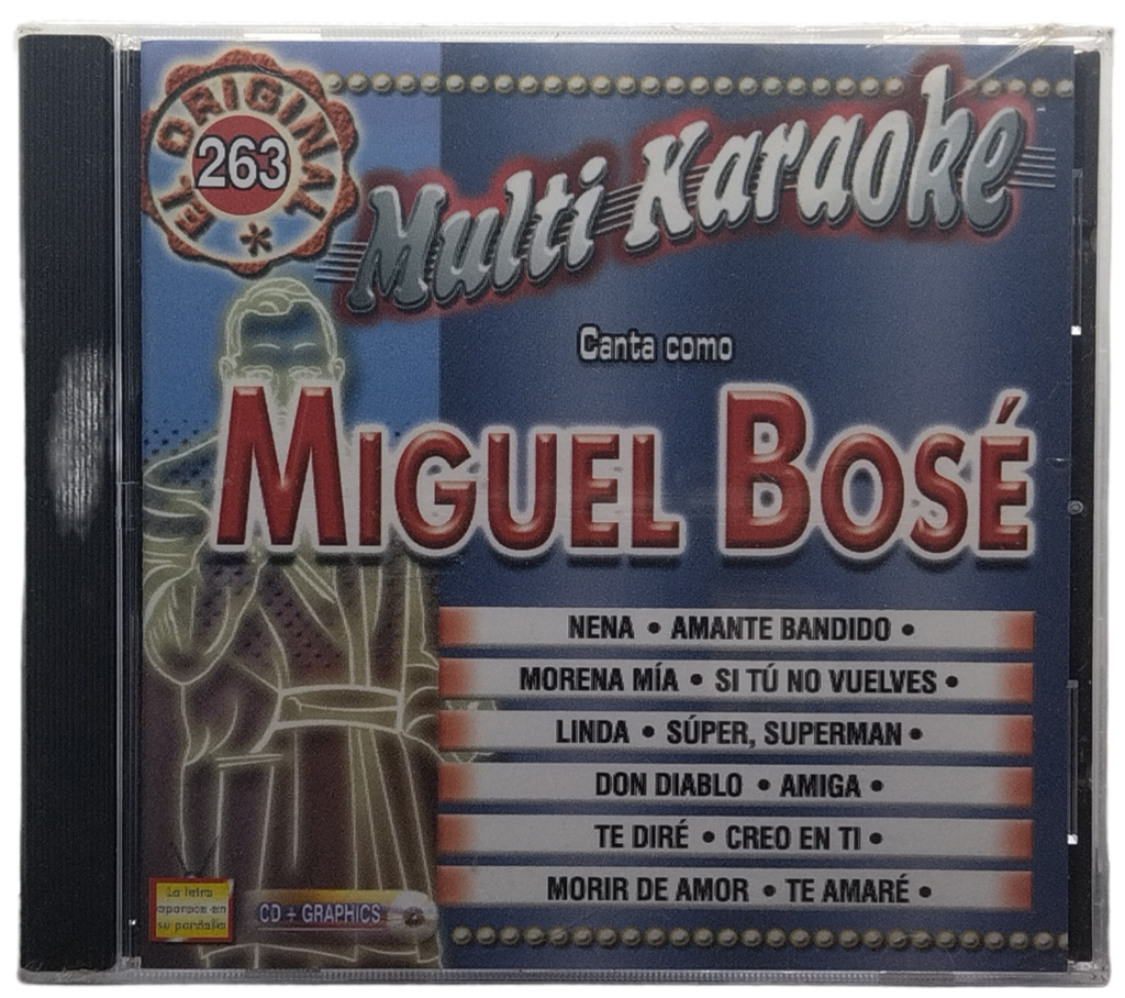 Multi Karaoke - Canta Como Miguel Bose