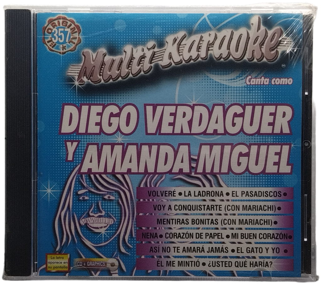 Multi Karaoke - Canta Como Diego Verdaguer Y Amanda Miguel