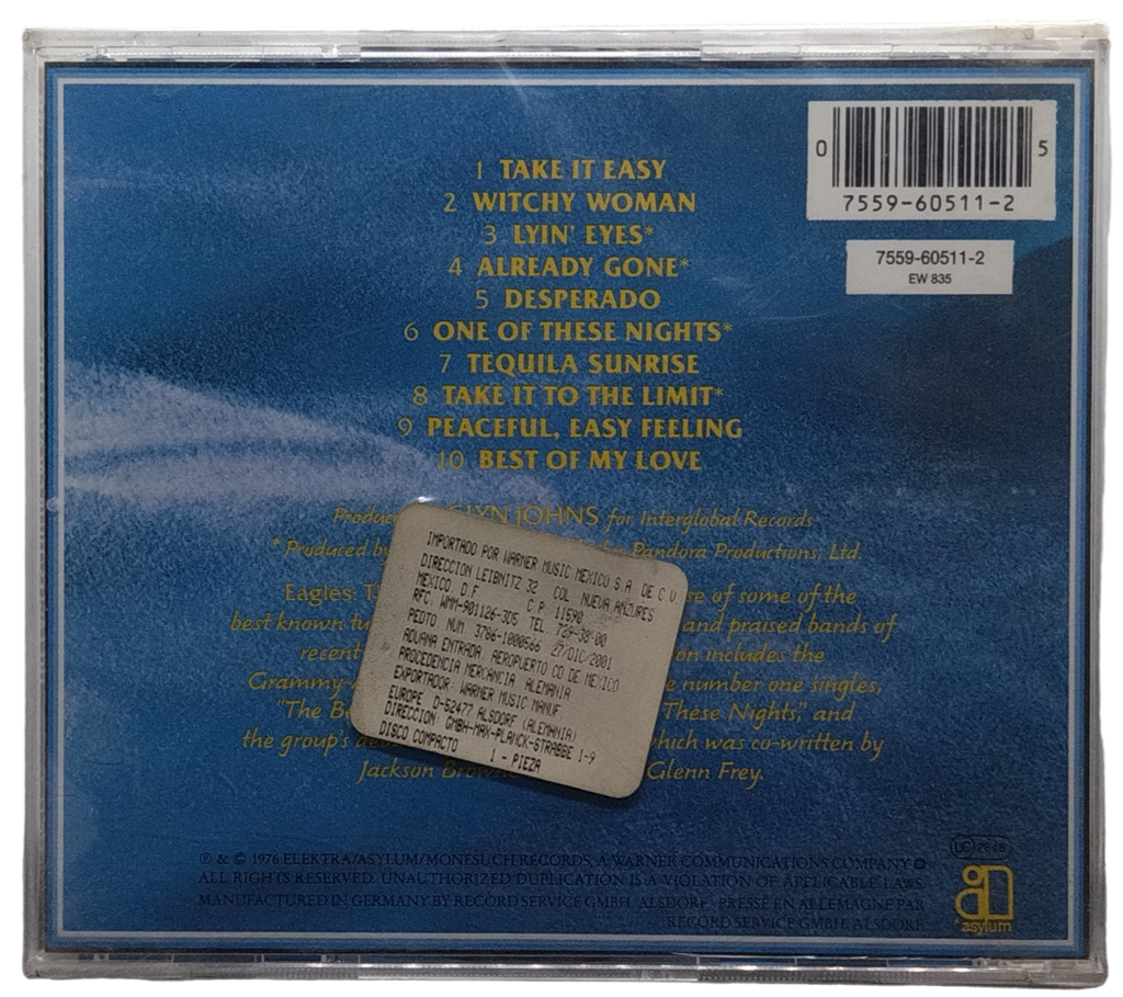 The Eagles - Their Greatest Hits