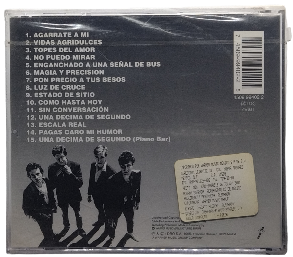 Nacha Pop - Una Decima De Segundo
