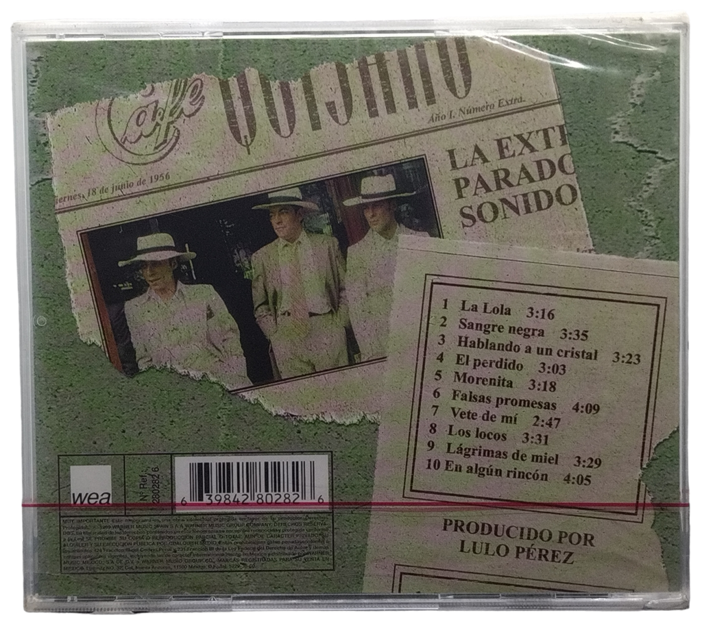 Cafe Quijano - La Extraordinaria Paradoja Del Sonido