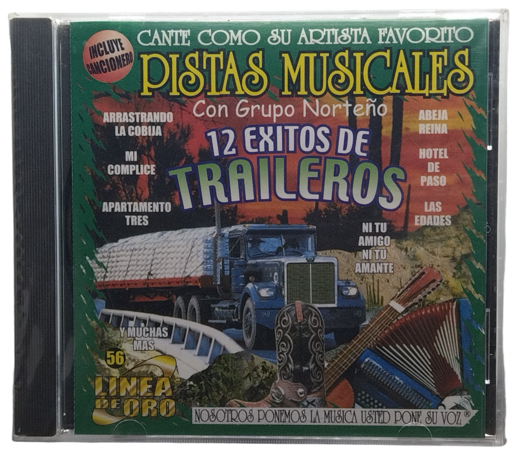 Pistas Musicales - Canta Como 12 Exitos De Traileros
