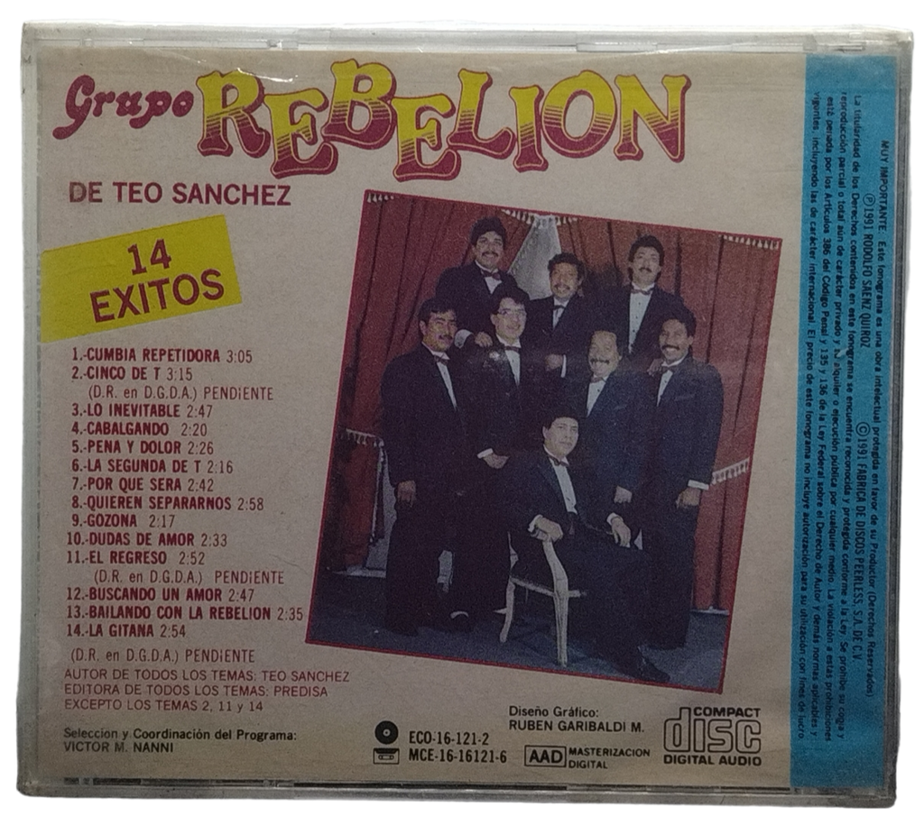 Grupo Rebelion - 14 Exitos