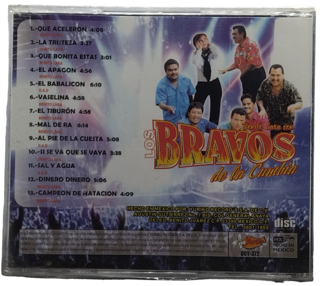 Los Bravos De La Cumbia - En Vivo