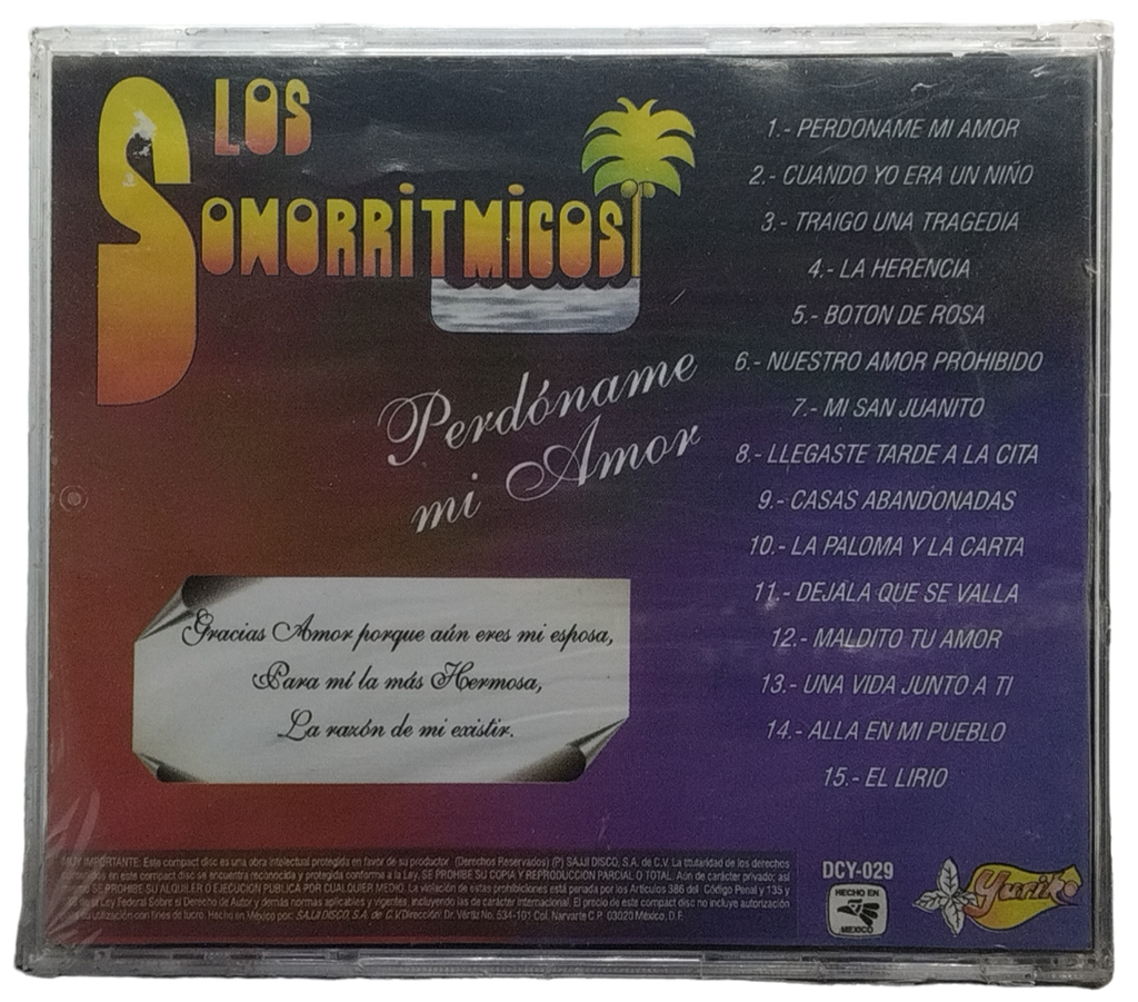 Tommy  Ramirez Y Los Sonoritmicos - Perdoname Mi Amor
