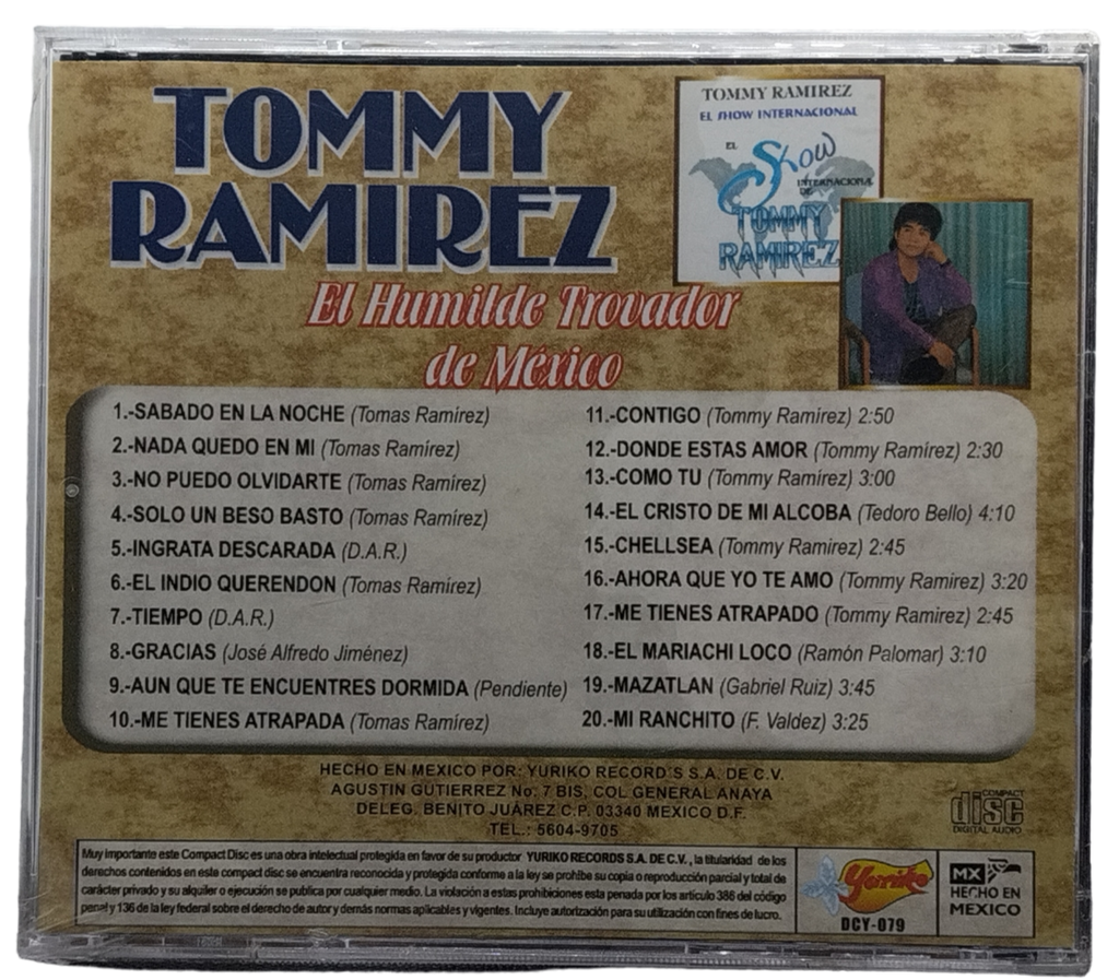Tommy  Ramirez Y Los Sonoritmicos - Dos En Uno Vol. 1