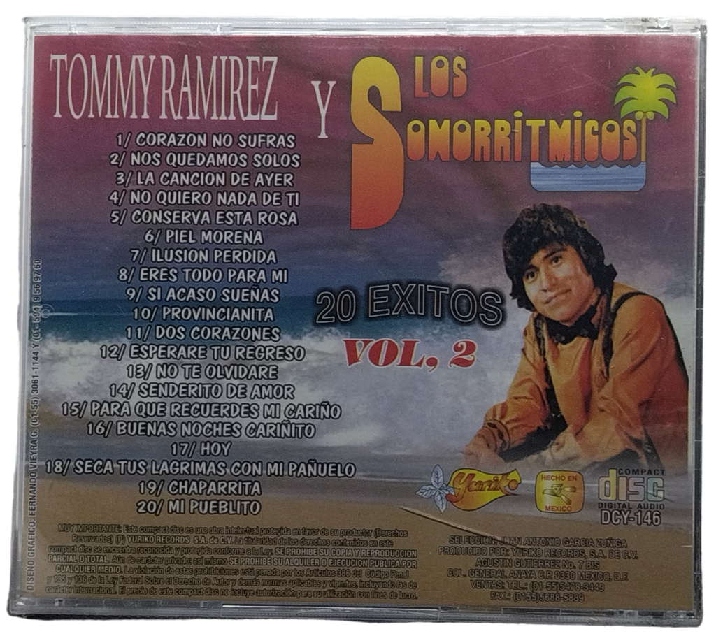 Tommy  Ramirez Y Los Sonoritmicos - 20 Exitos Vol. 2