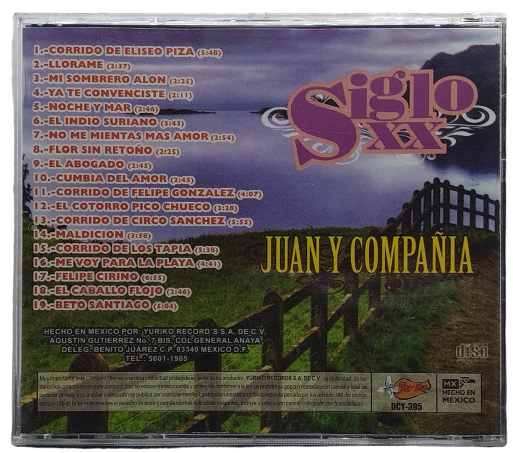 Juan Y Compañia / Siglo Xx - Dos En Uno