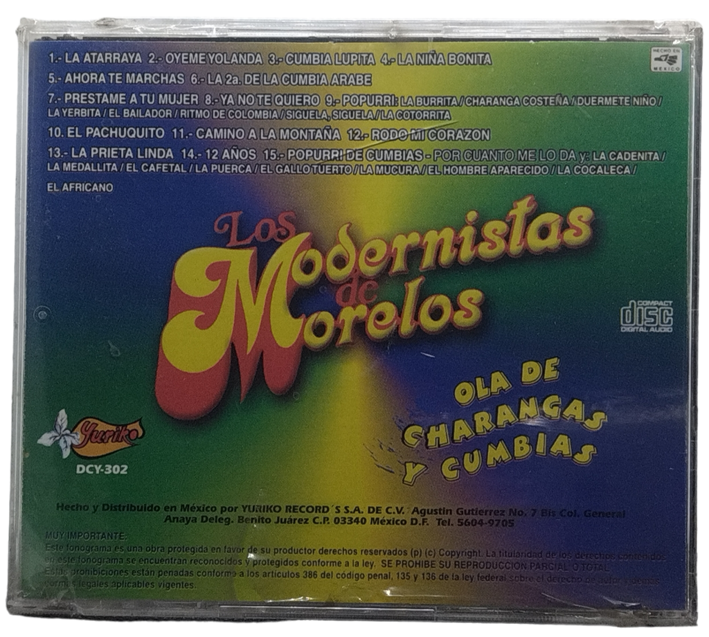 Los Modernitas De Morelos - Dia De Charangas Y Cumbias