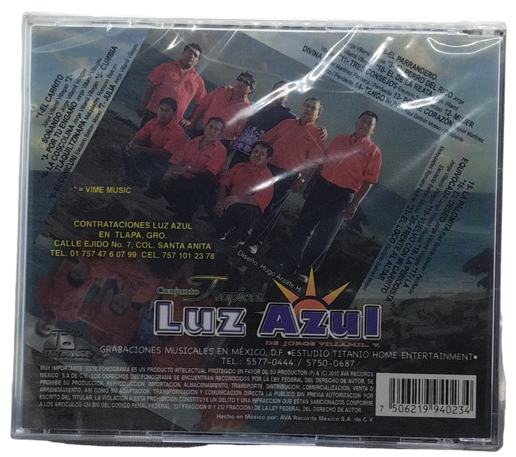 Conjunto Tropical Luz Azul - 21 Exitos