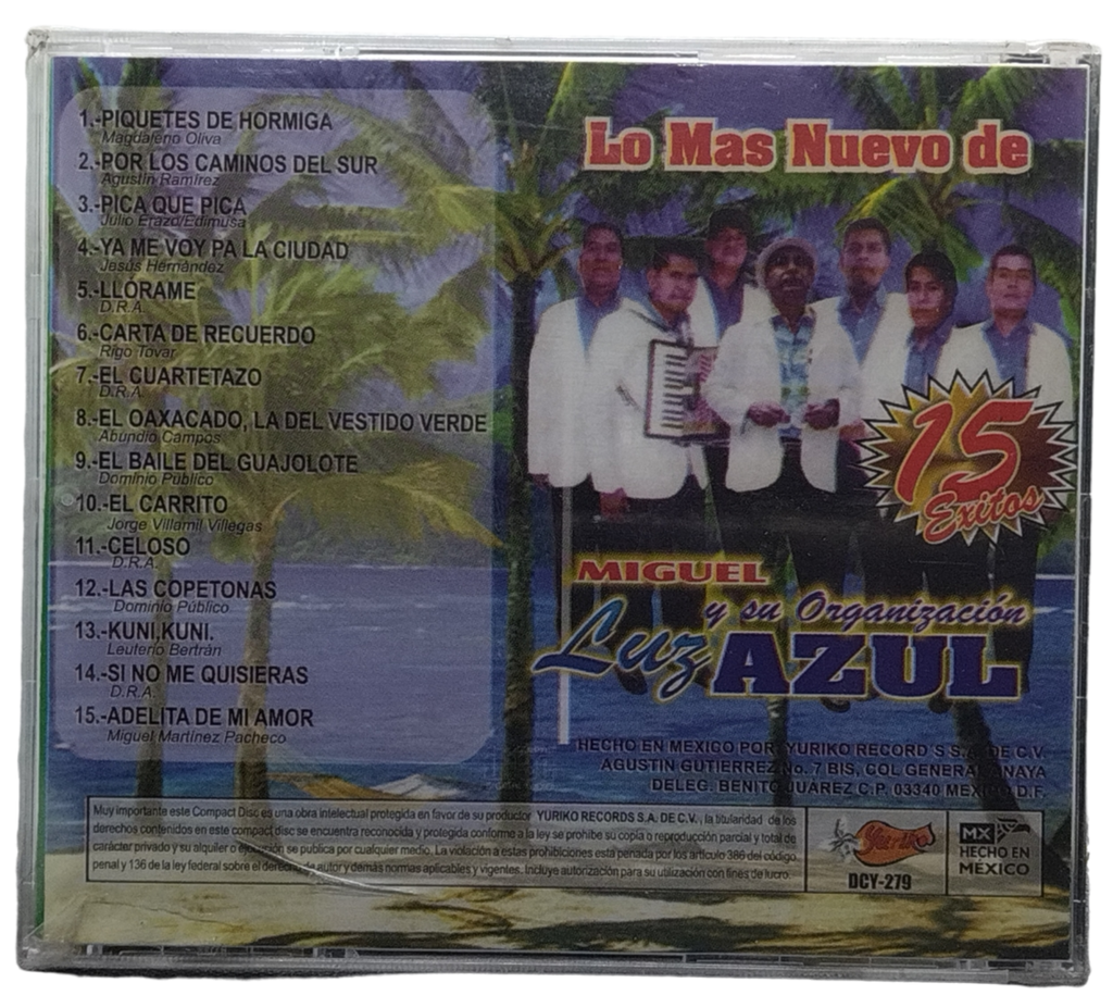 Miguel Y Su Organizacion Luz Azul - Lo Mas Nuevo