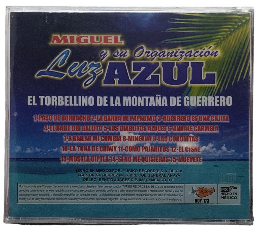 Miguel Y Su Organizacion Luz Azul - 15 Exitos