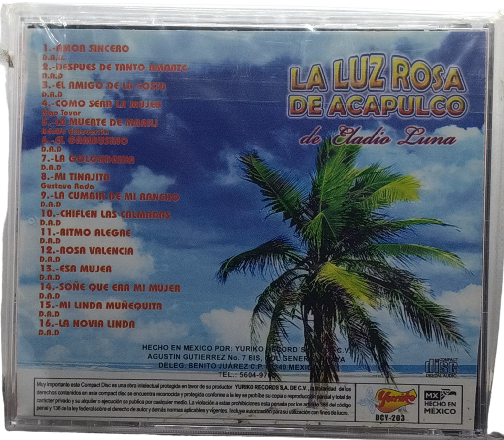 La Luz Rosa De Acapulco - De Eladio Luna
