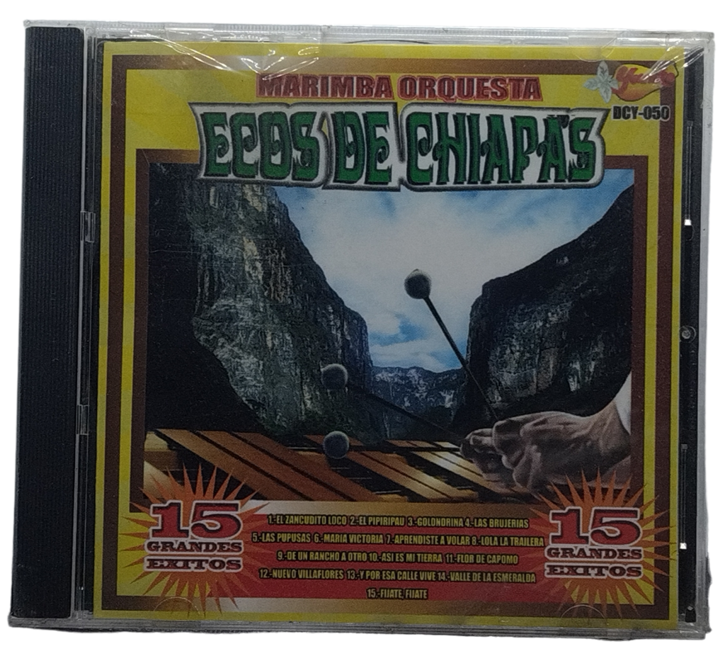 Marimba Orquesta Ecos De Chiapas - 15 Grandes Exitos