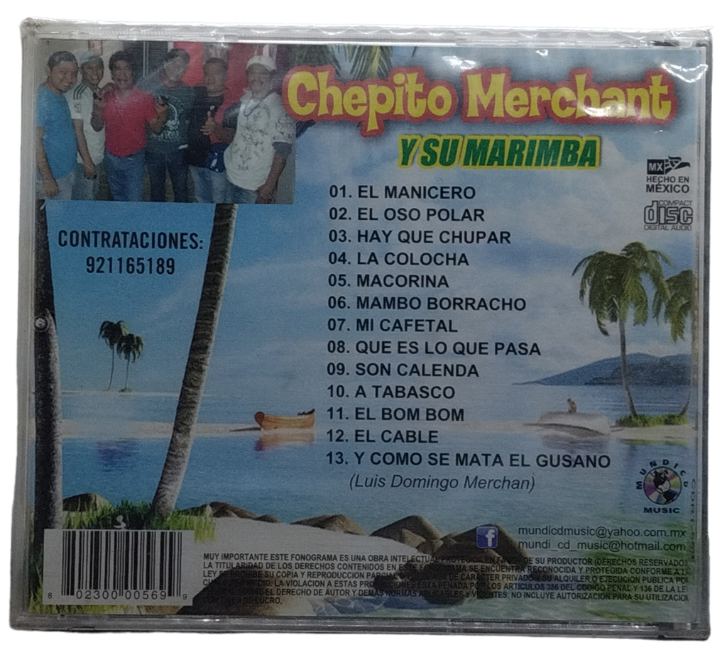 Chepito Merchant Y Su Marimba - En Vivo